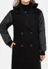 Prism Longline Bomber Coat sold by Disturbia