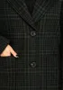 Jackdaw Check Wool Blend Duster Coat sold by Disturbia