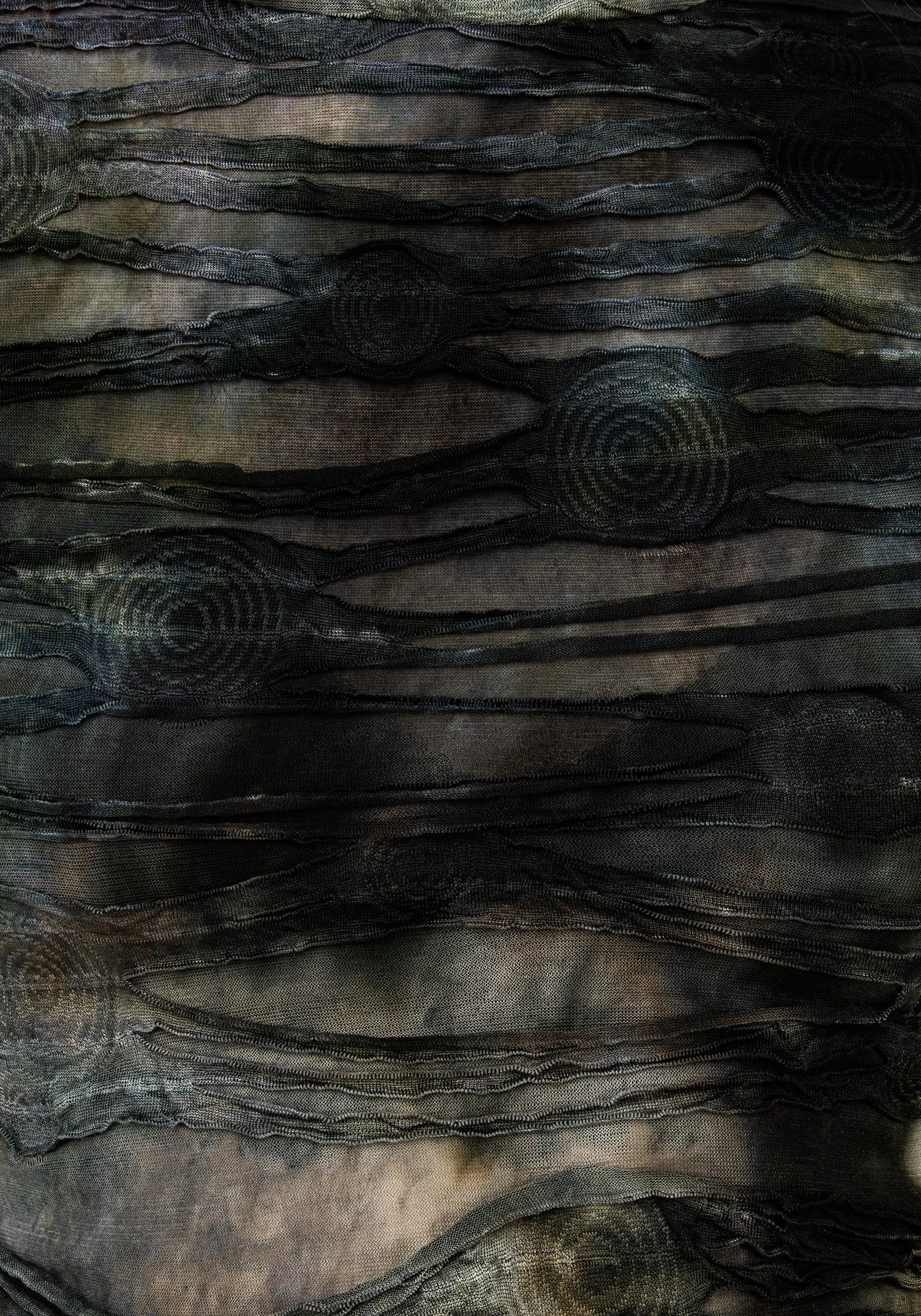 Chlorella Distressed Long Sleeve Top sold by Disturbia product image thumbnail 2