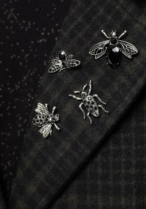 Melissa Bug Brooch Pin Set sold by Disturbia