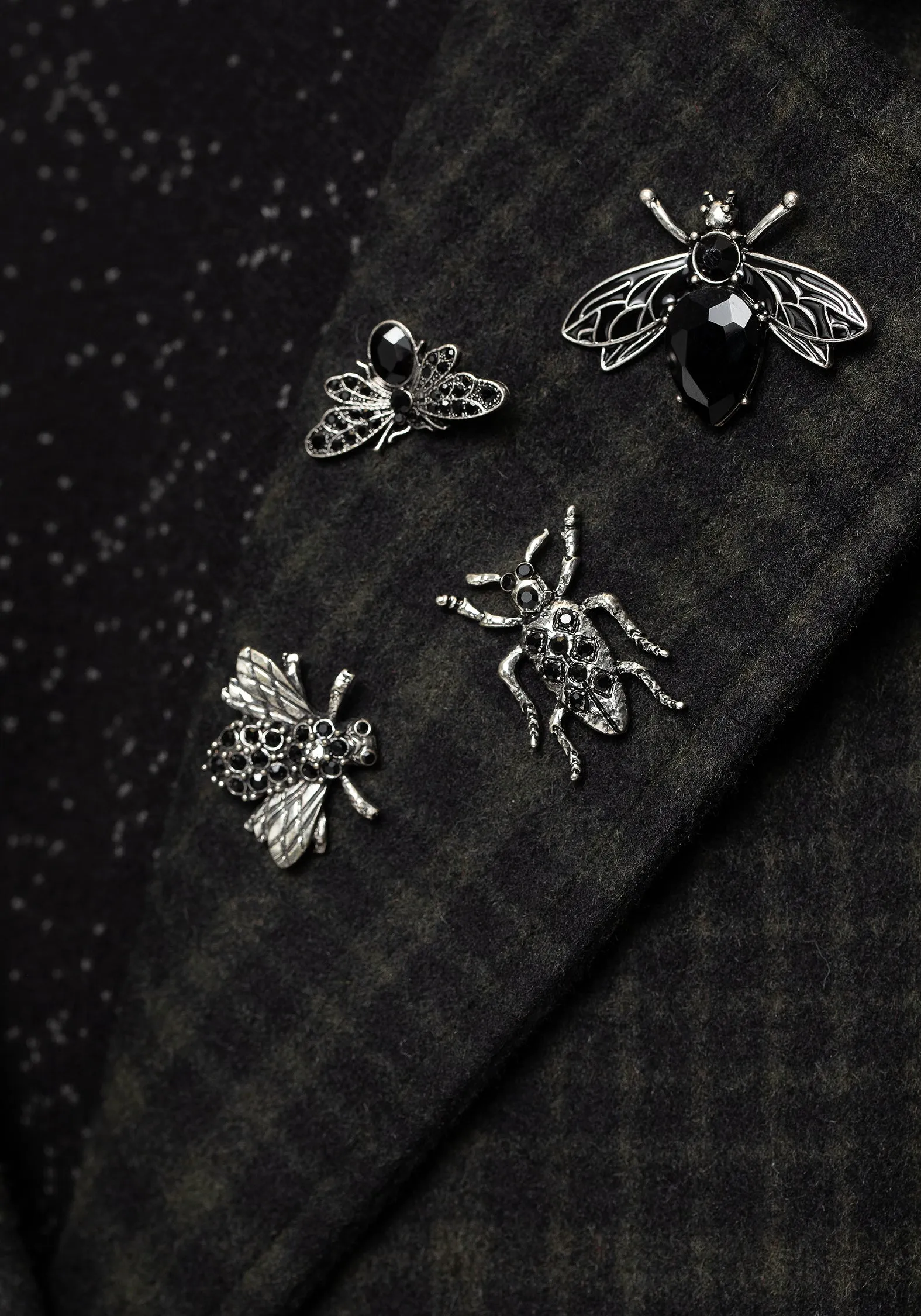 Melissa Bug Brooch Pin Set sold by Disturbia