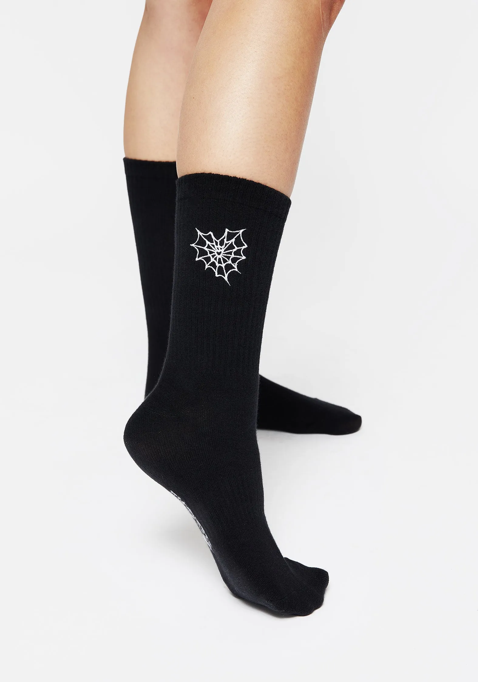 Catch Feelings Embroidered Socks sold by Disturbia