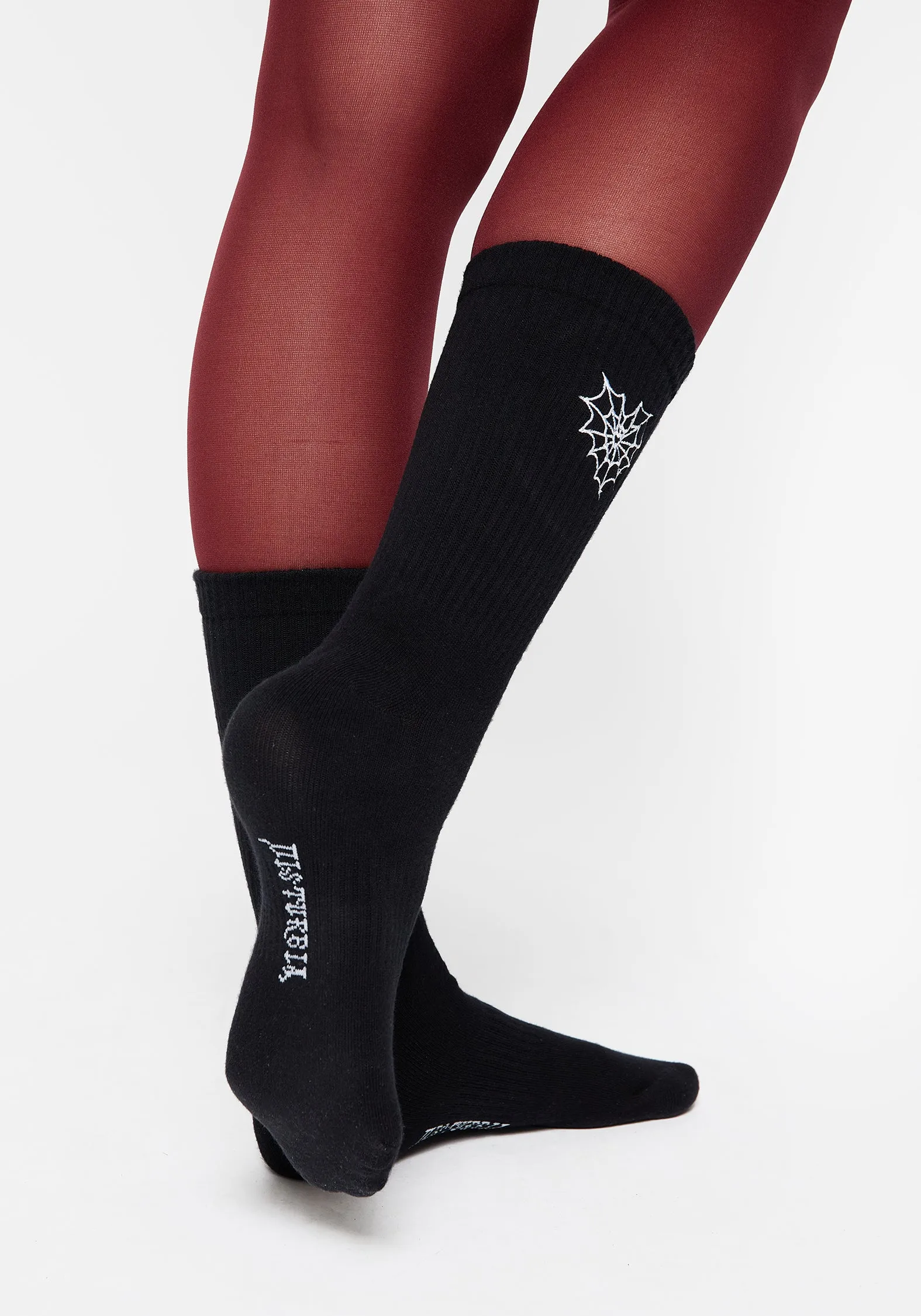 Catch Feelings Embroidered Socks sold by Disturbia product image thumbnail 5