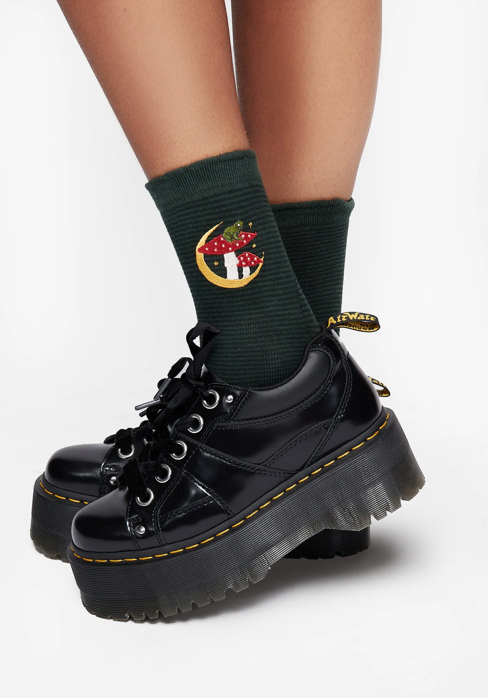 Swamplife Embroidered Socks sold by Disturbia product image thumbnail 3