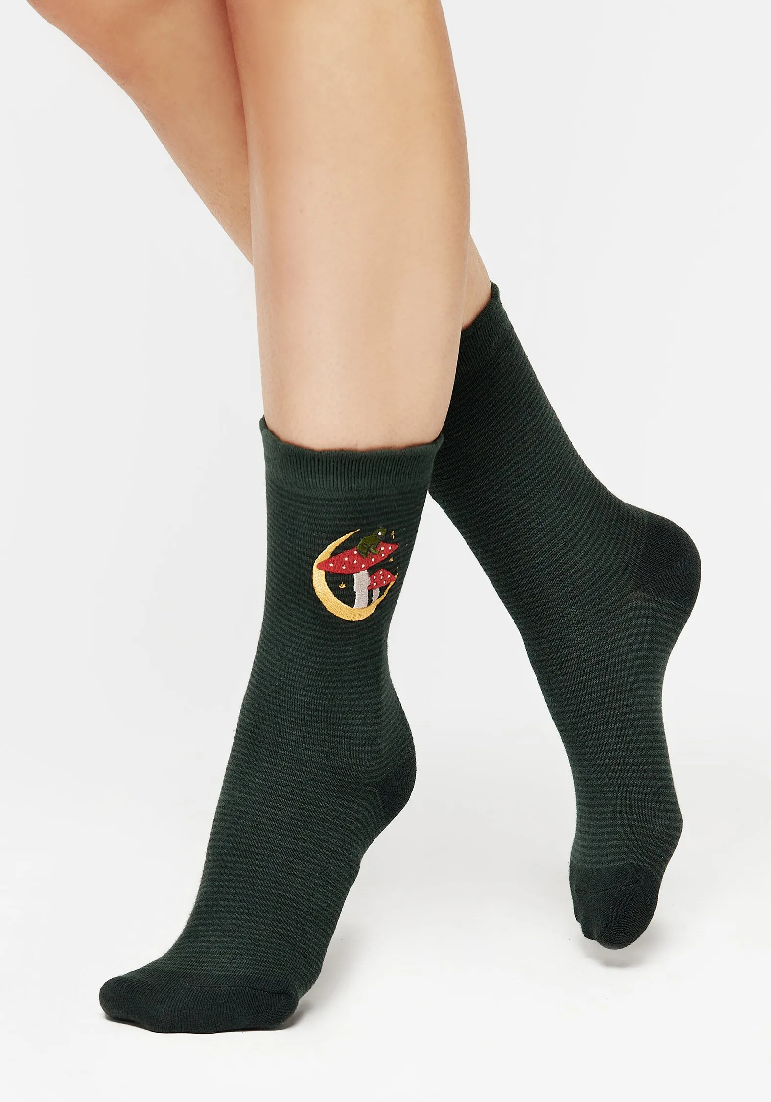Swamplife Embroidered Socks sold by Disturbia