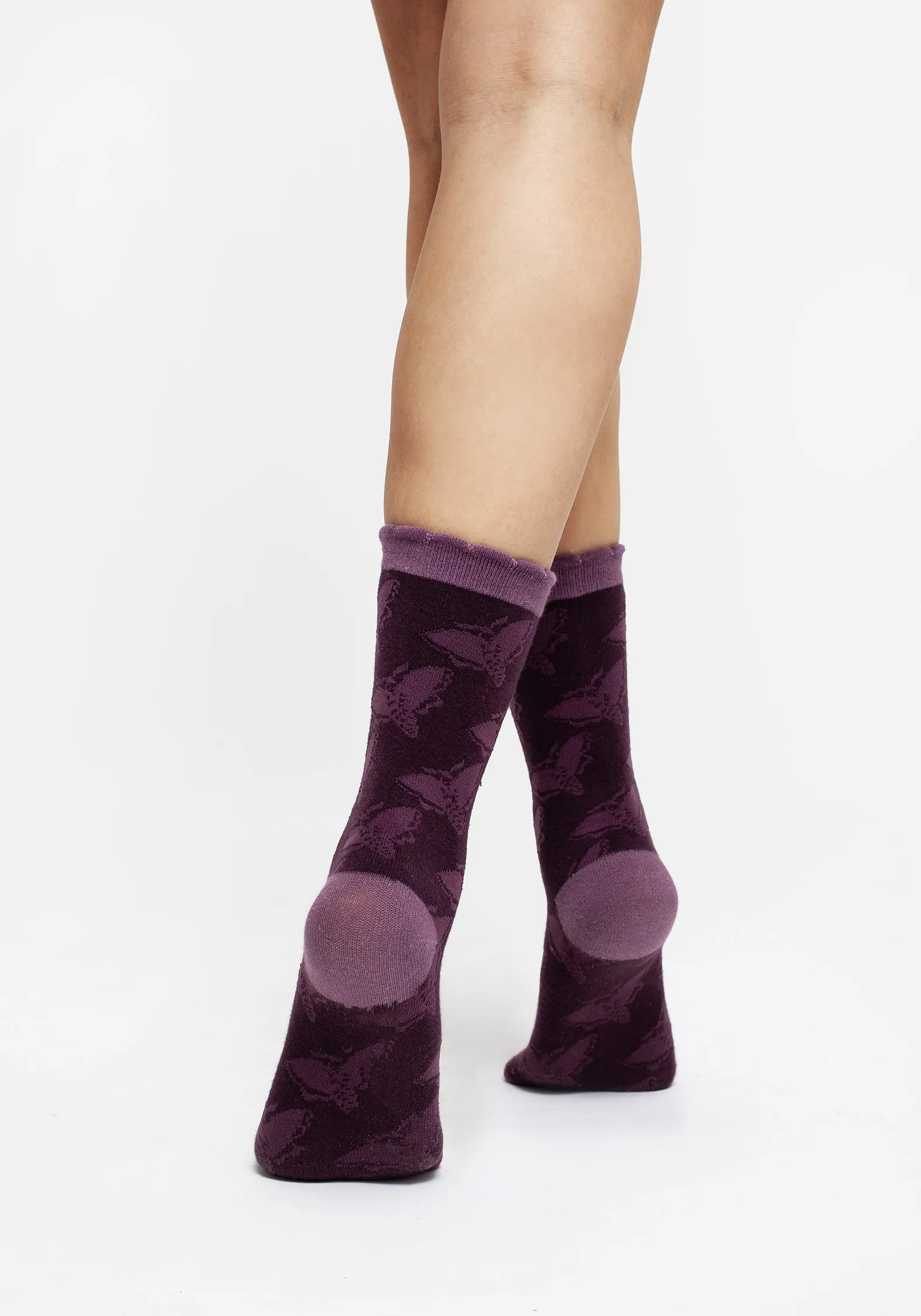 Mortmoth Jacquard Knit Socks sold by Disturbia product image thumbnail 3