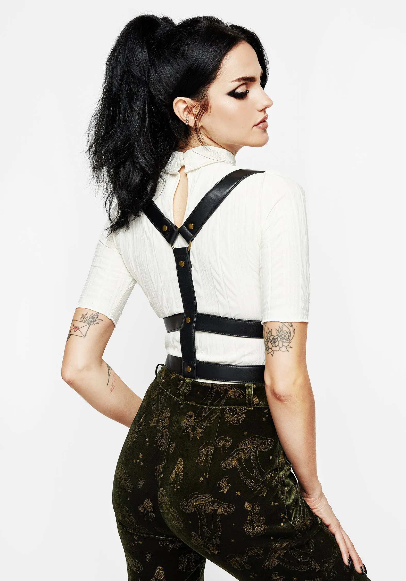 Tenacity Double Belt Chain Harness sold by Disturbia product image thumbnail 3