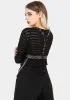 Fury Eyelet Chain Harness sold by Disturbia