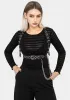 Fury Eyelet Chain Harness sold by Disturbia