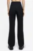 Nightlife Lace Trim Flared Trousers sold by Disturbia