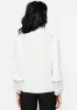 Constance Lace Frill Button Up Blouse Top sold by Disturbia