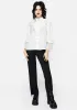 Constance Lace Frill Button Up Blouse Top sold by Disturbia