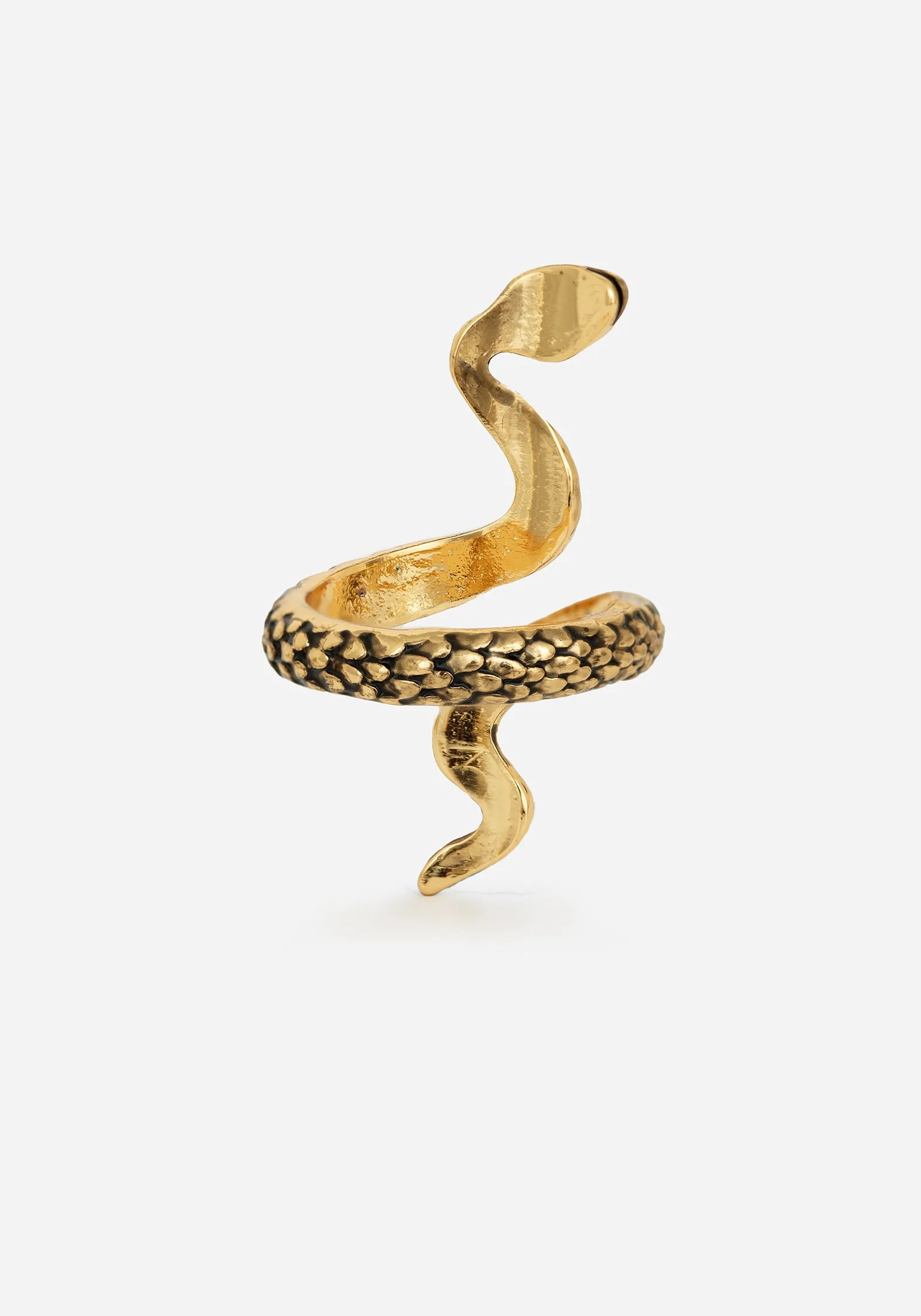 Damballa Snake Ring - Gold sold by Disturbia product image thumbnail 3