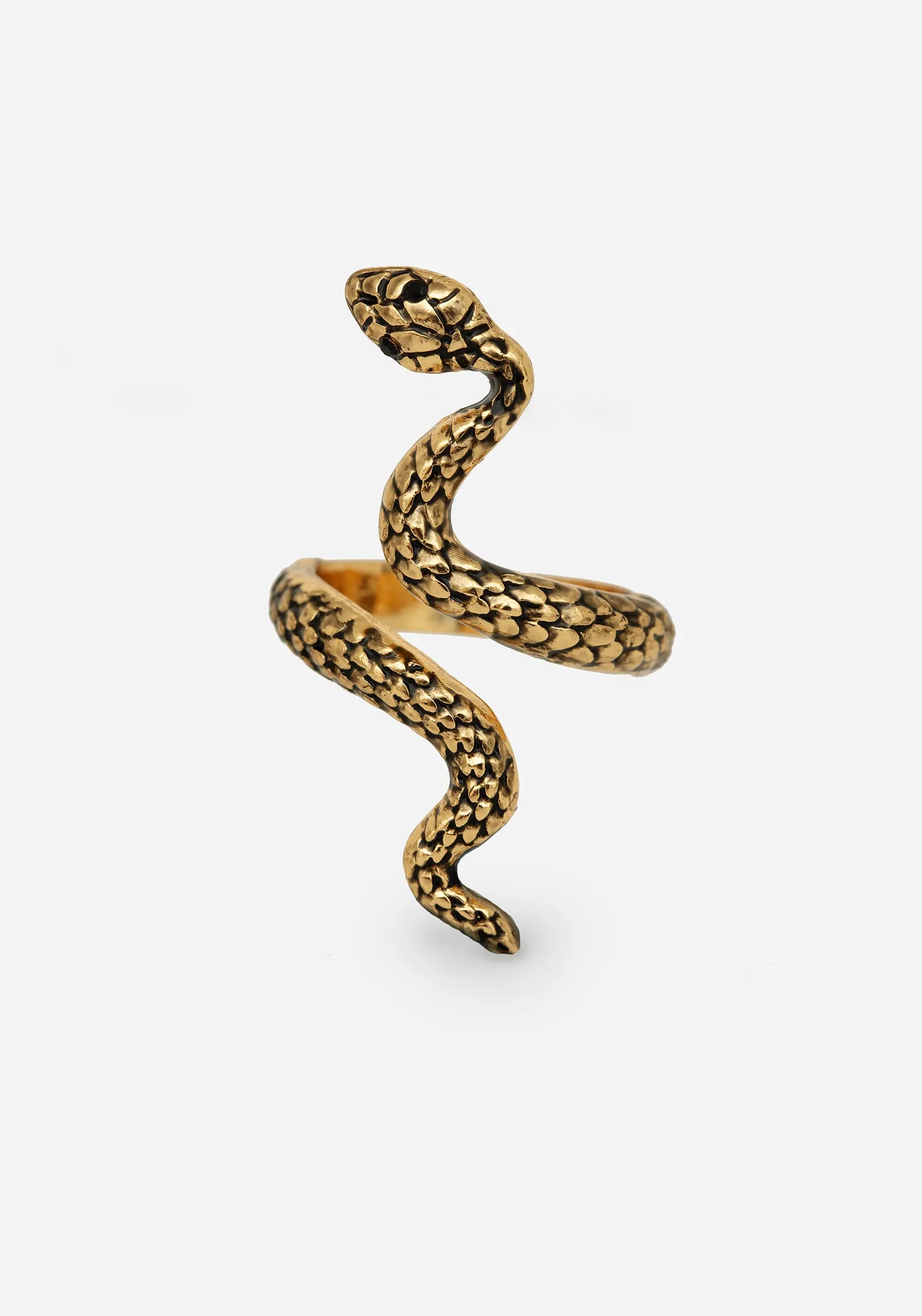 Damballa Snake Ring - Gold sold by Disturbia product image thumbnail 2