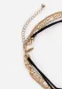 Runes Layered Necklace - Gold sold by Disturbia