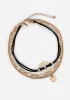 Runes Layered Necklace - Gold sold by Disturbia