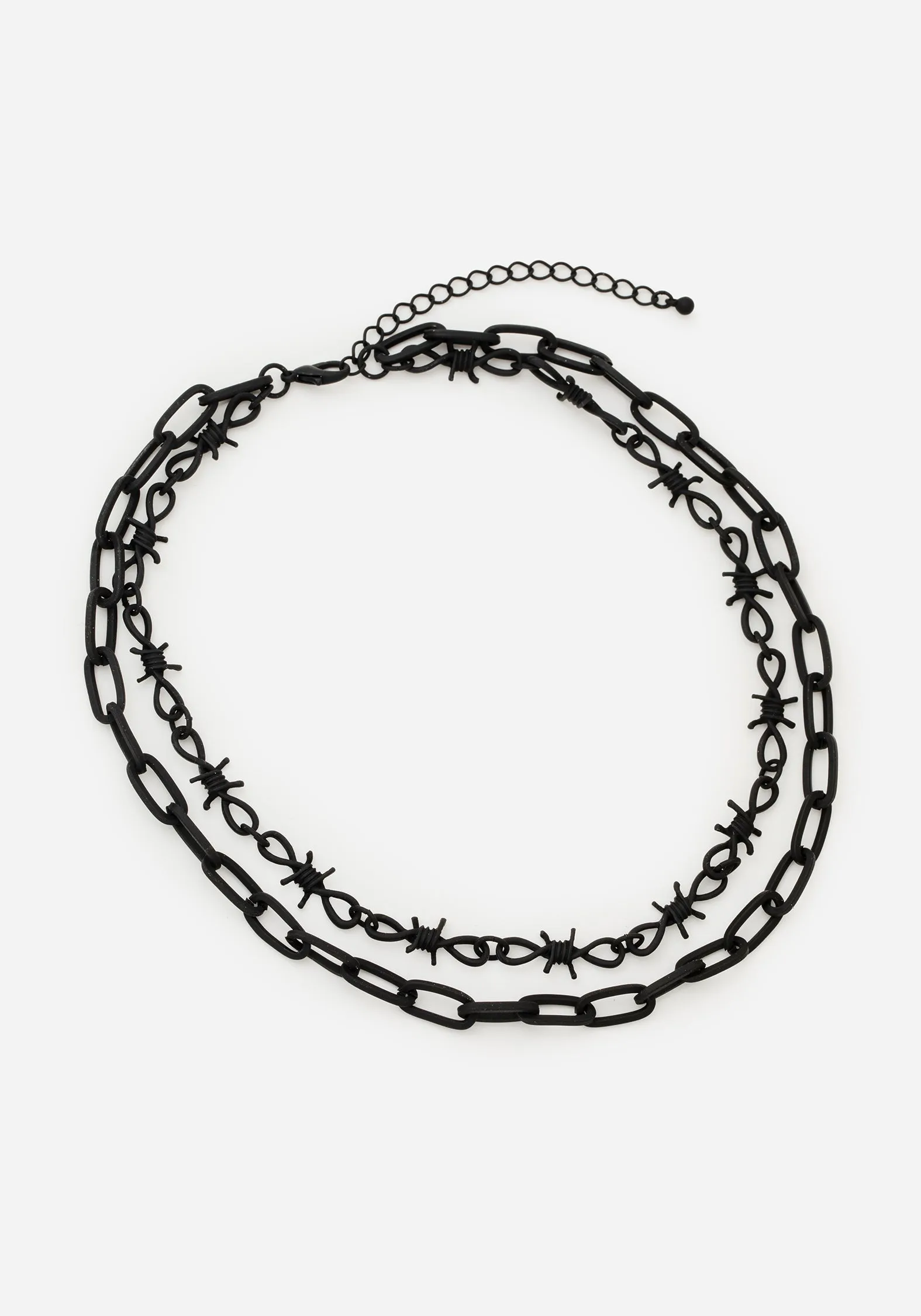 Barbed Layered Necklace sold by Disturbia