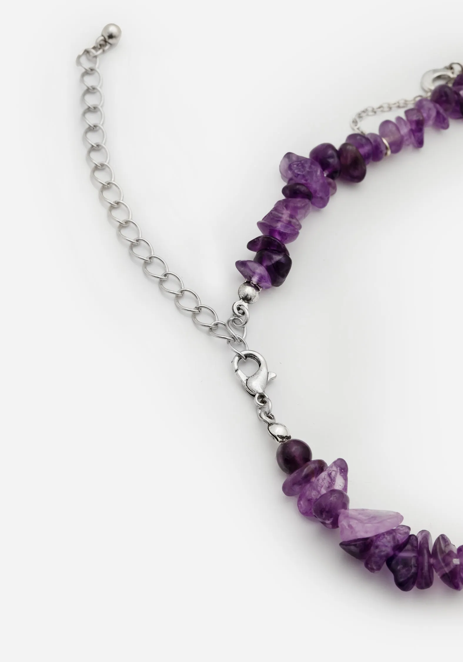 Aurora Gem Choker Necklace - Purple sold by Disturbia product image thumbnail 4