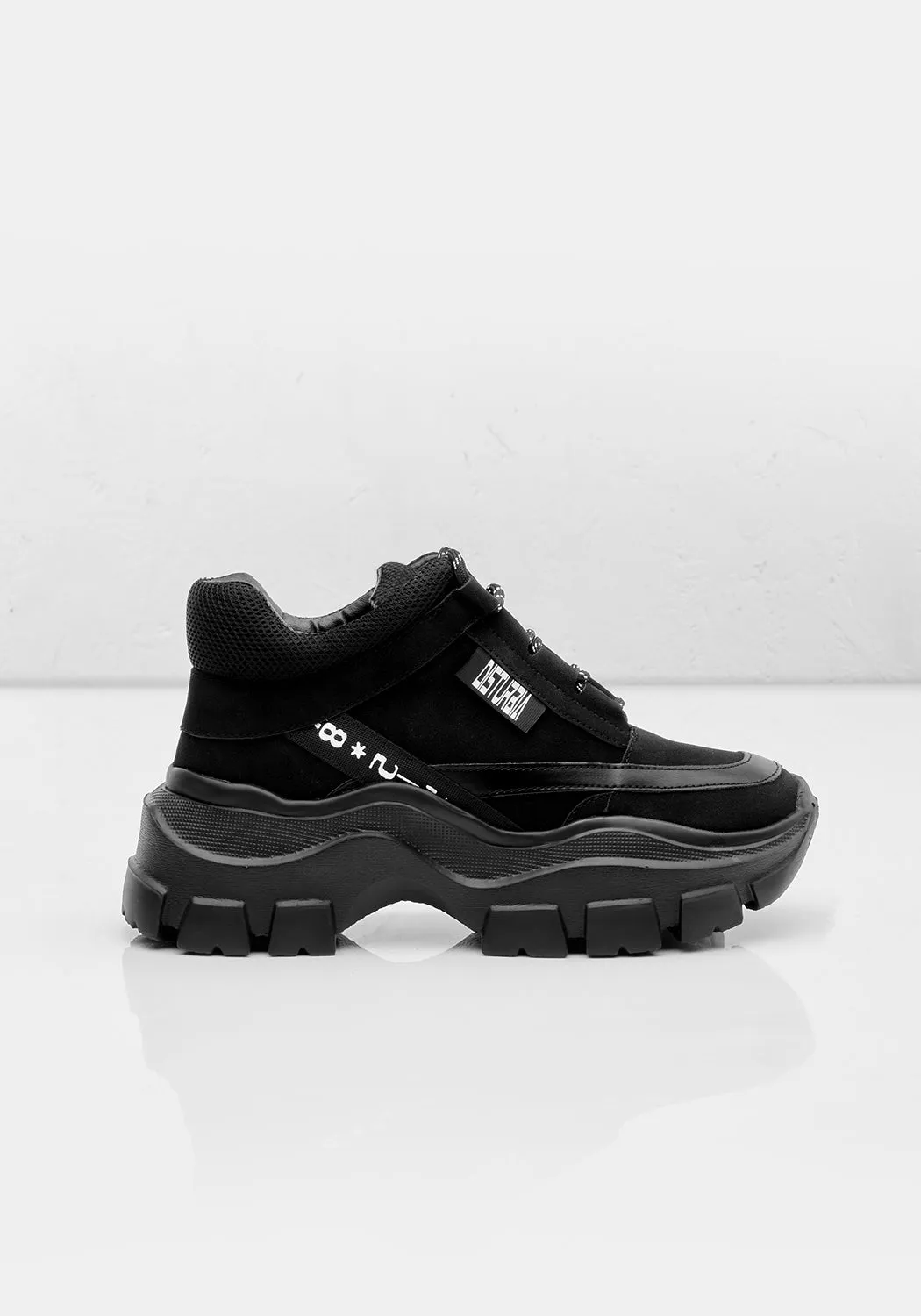 SUPERNAUT SNEAKERS - BLACK sold by Disturbia