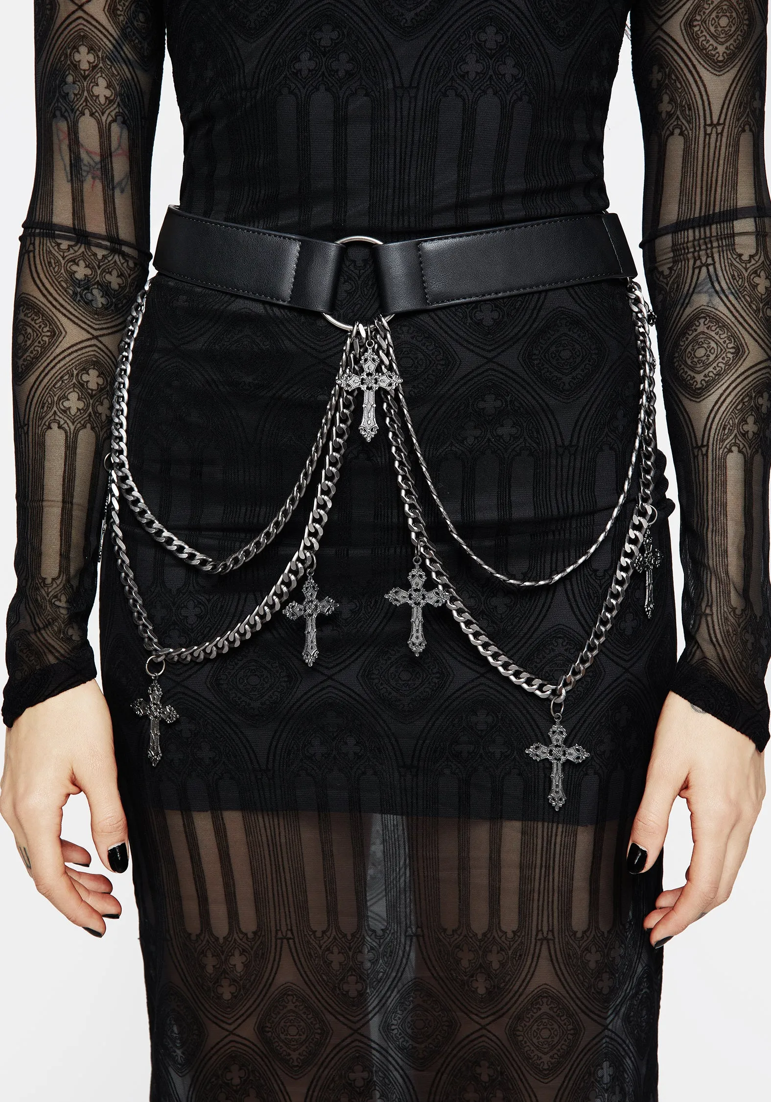 Trouble Chain Belt sold by Disturbia product image thumbnail 2