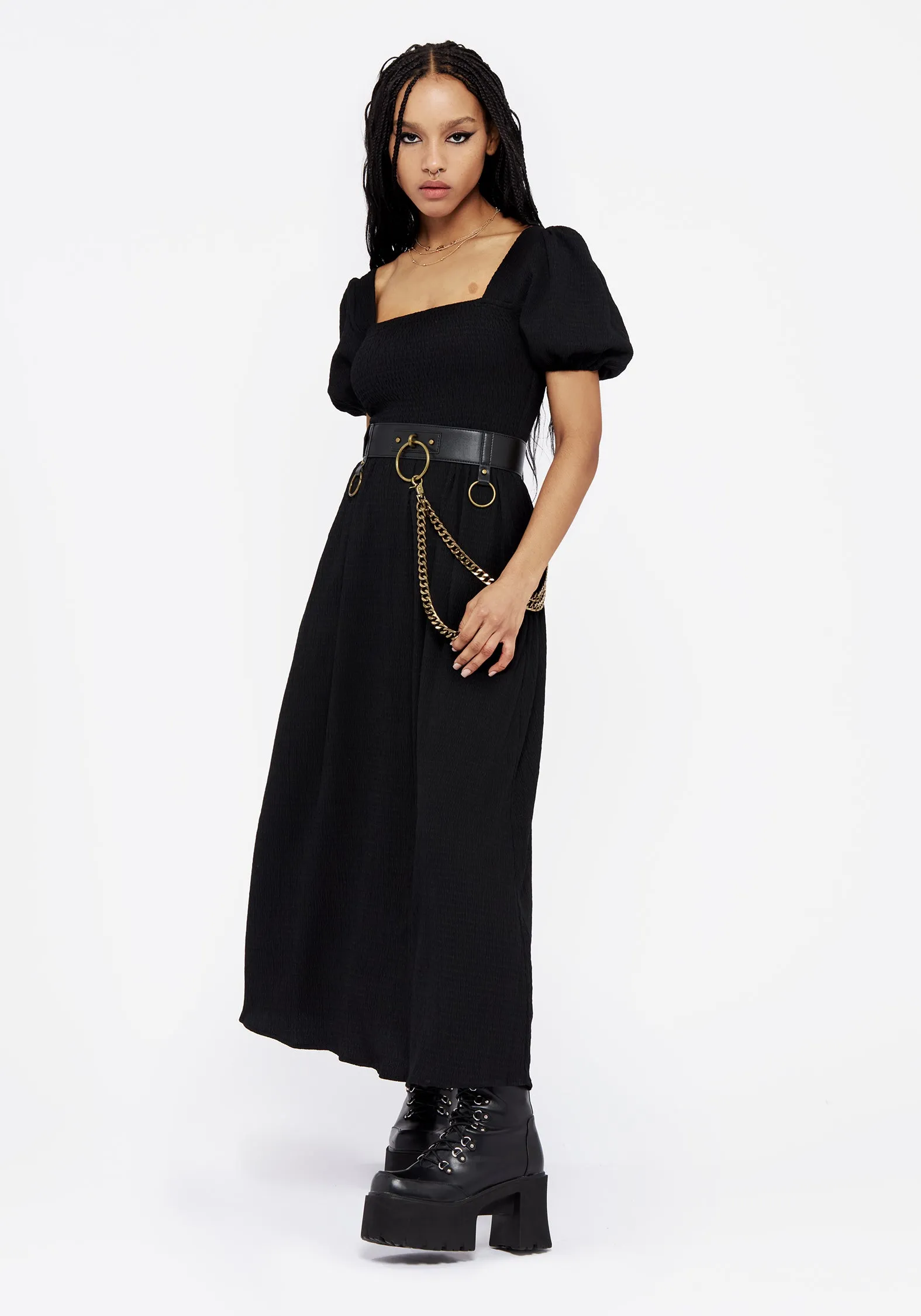 Calliope Chain Belt - Brass sold by Disturbia product image thumbnail 4