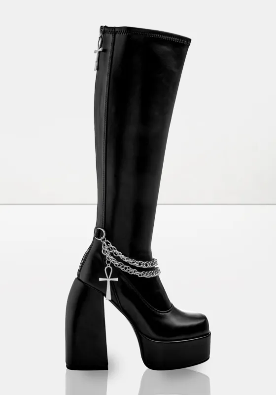 Nephthys Sock Boots sold by Disturbia