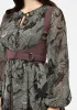 Valdez Faux Suede Leather Wrap Harness sold by Disturbia