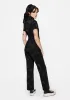 Callopistria Moth Print Denim Jumpsuit sold by Disturbia
