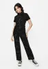 Callopistria Moth Print Denim Jumpsuit sold by Disturbia