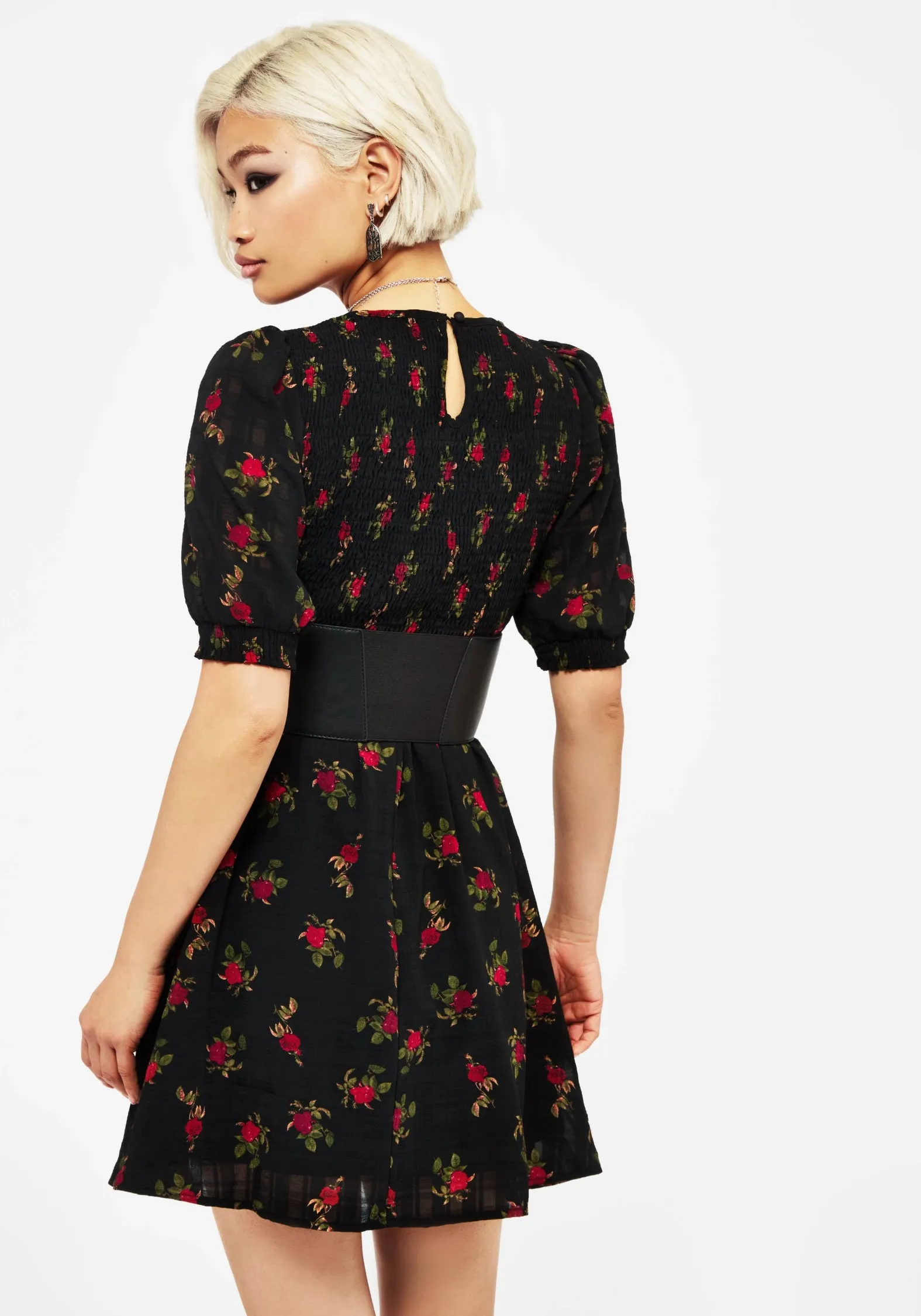 Paranoid Eyelet Double Buckle Waist Belt sold by Disturbia product image thumbnail 3