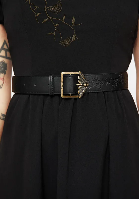 Rosamoth Debossed Buckle Belt sold by Disturbia
