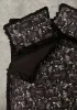 Melancholia Ruffle Bedding Set - UK King sold by Disturbia