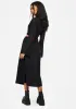 Mayfair Check Midi Skirt sold by Disturbia
