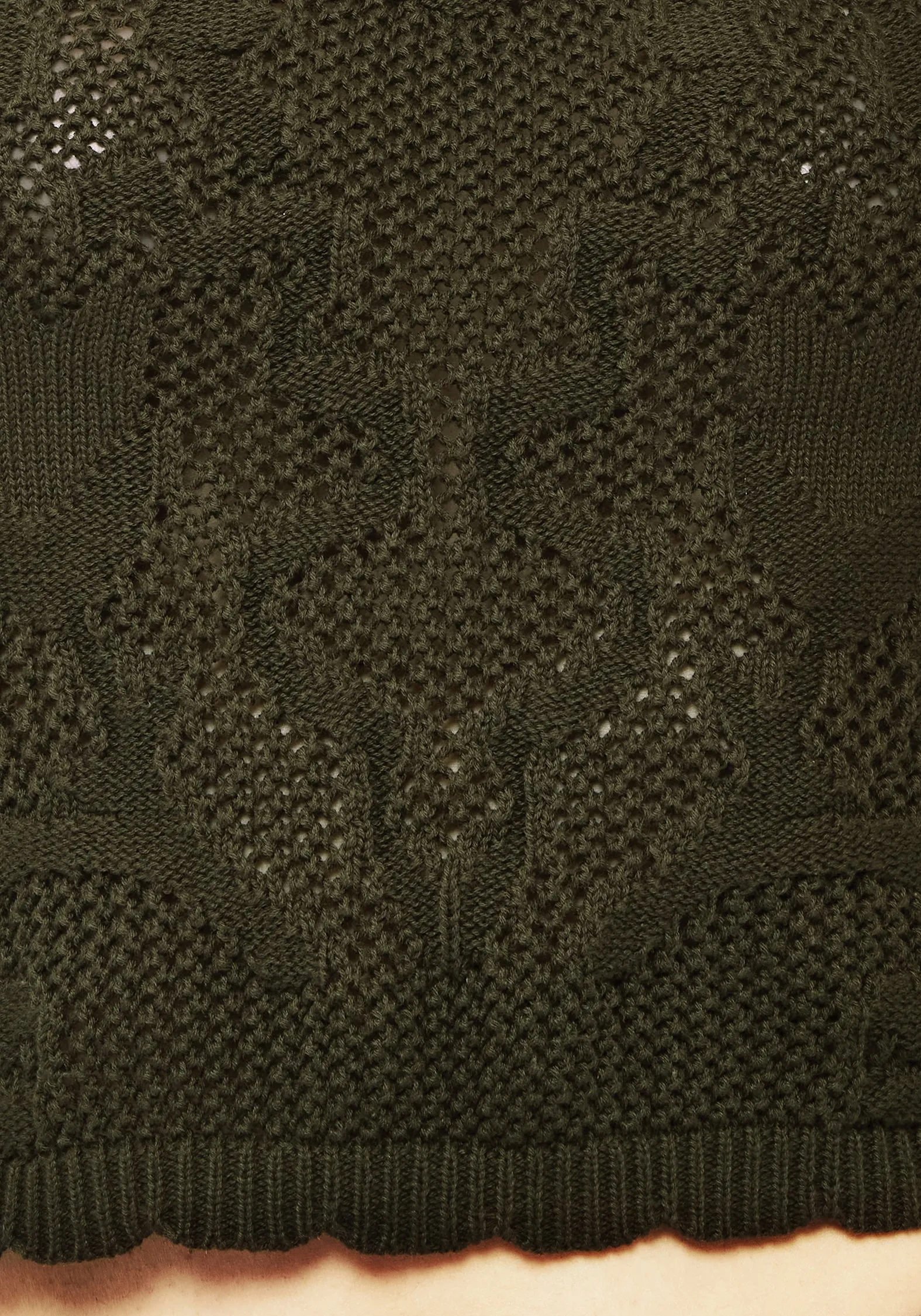 Tulip Jacquard Knit Crop Top sold by Disturbia product image thumbnail 2