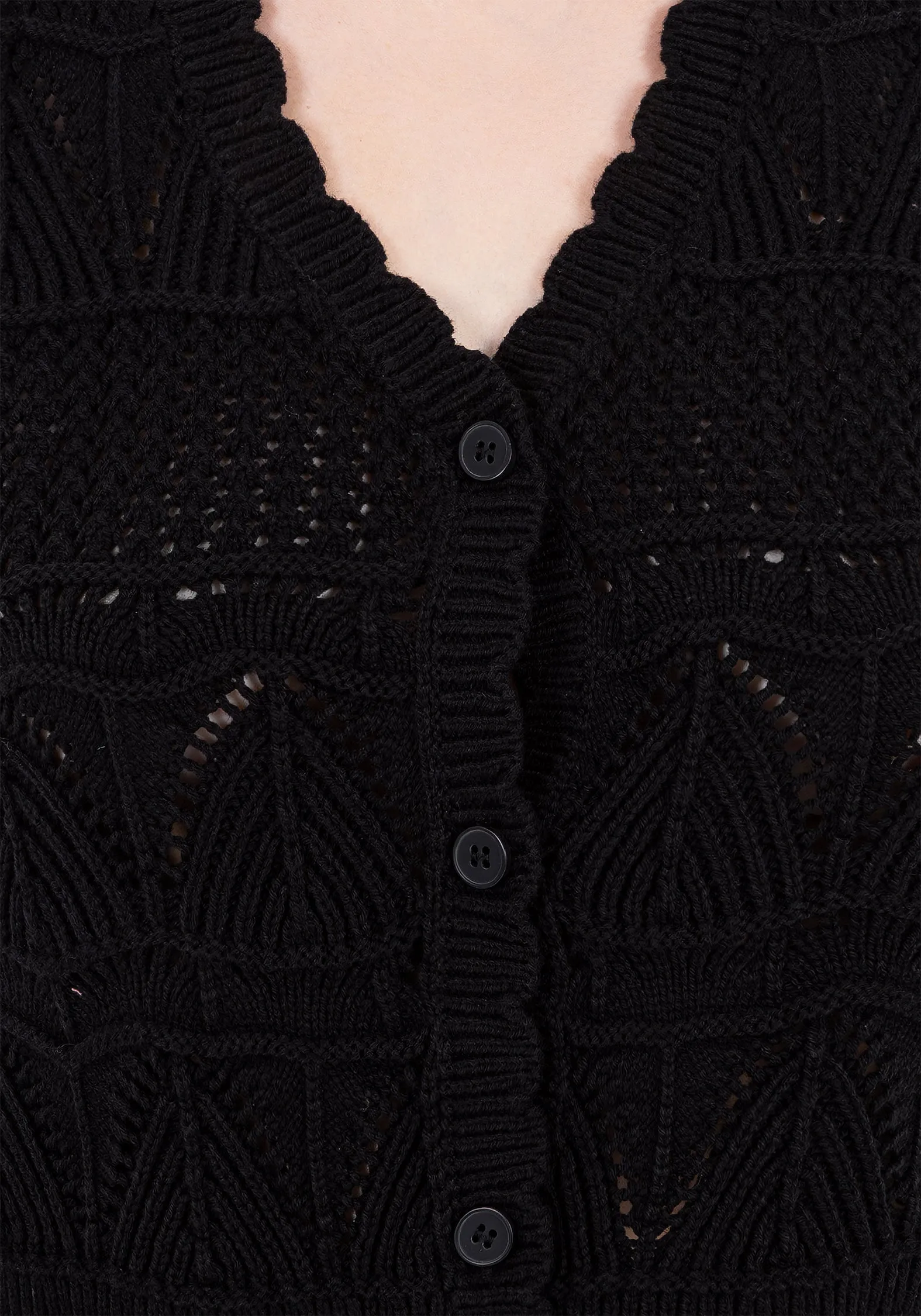 Belleville Sleeveless Knit Waistcoat sold by Disturbia product image thumbnail 2