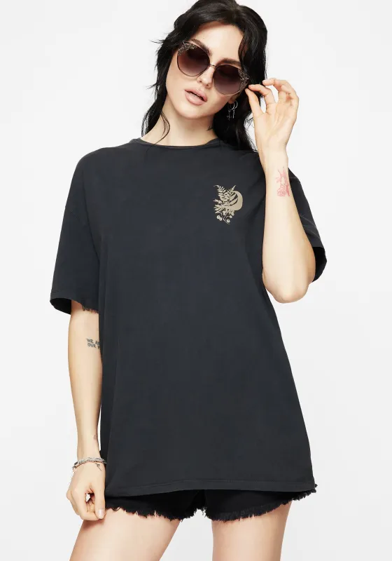 Gravity Cotton Snake Printed T-Shirt sold by Disturbia