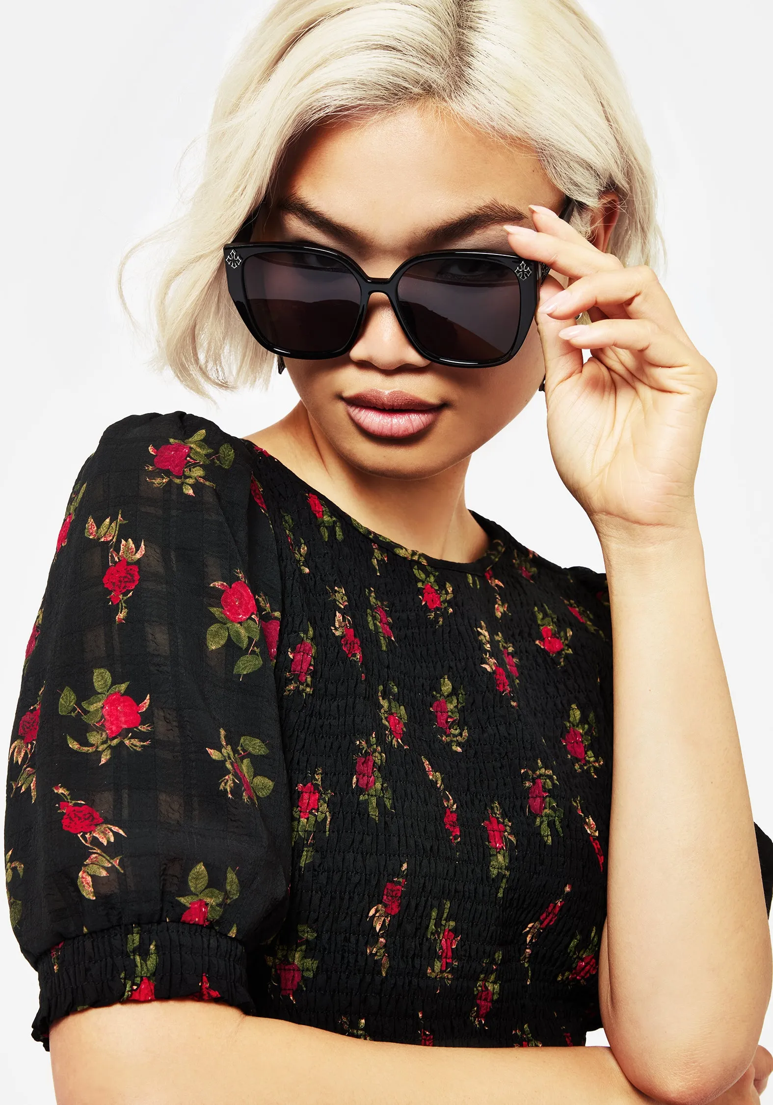 Cathedral Oversized Sunglasses sold by Disturbia product image thumbnail 3