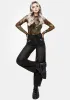 Veltha Floral Embroidered Denim Barrel Leg Jeans sold by Disturbia