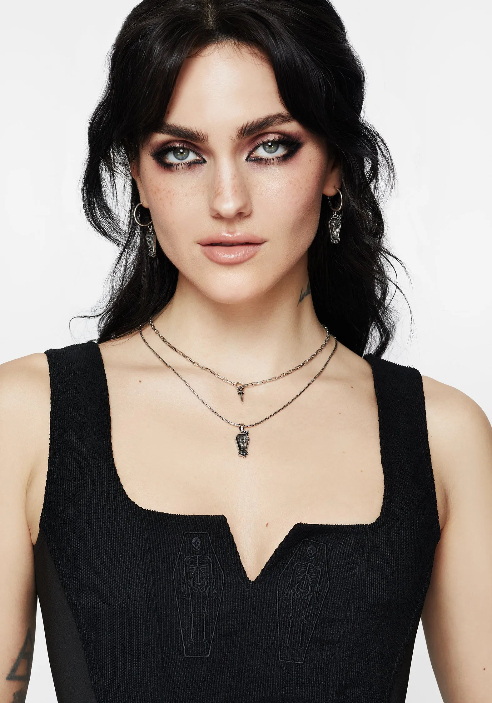 Arbor Coffin Pendant Necklace sold by Disturbia product image thumbnail 4