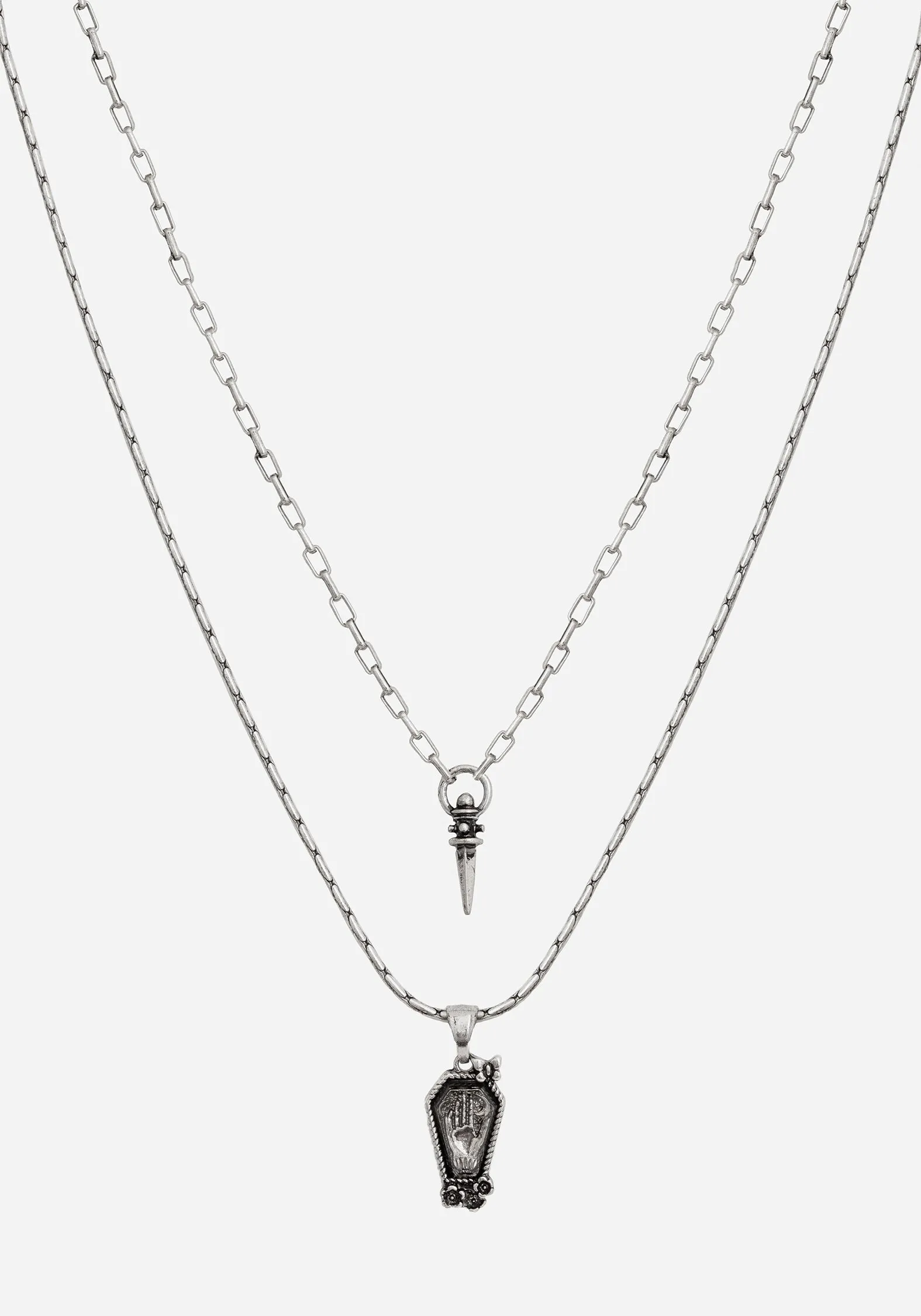 Arbor Coffin Pendant Necklace sold by Disturbia product image thumbnail 3