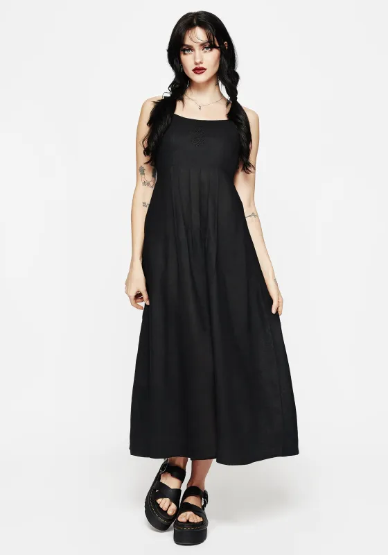 Merrymount Embroidered Midaxi Dress sold by Disturbia