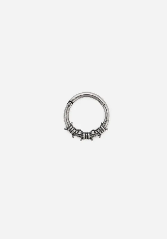 Echo Barbed Septum Piercing sold by Disturbia