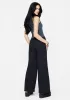 Rian Seersucker Straight Leg Trousers sold by Disturbia