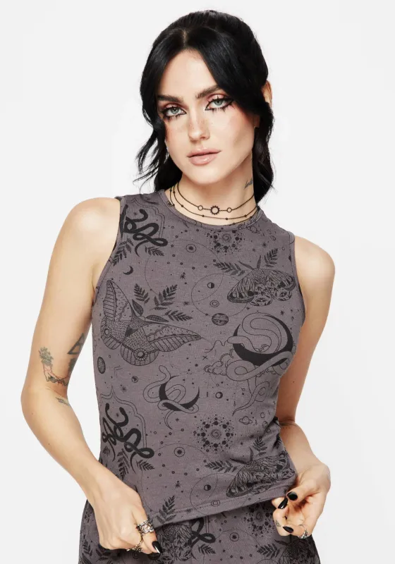 Bliss Cotton Printed Pyjama Top sold by Disturbia