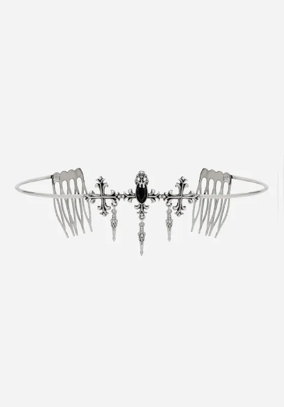Grove Cross Headband sold by Disturbia