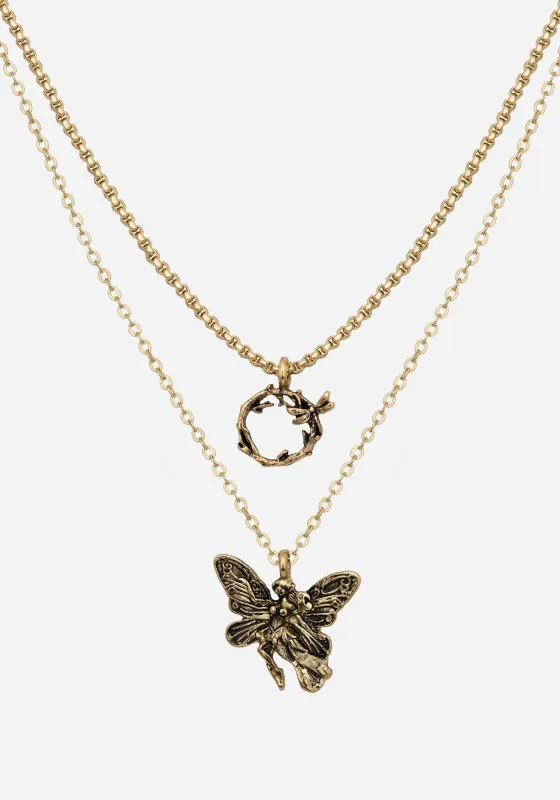 Sedona Fairy Layered Necklace sold by Disturbia