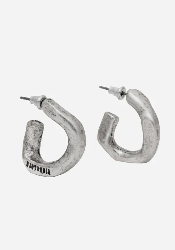Disturbia Chunky Hoop Earrings sold by Disturbia