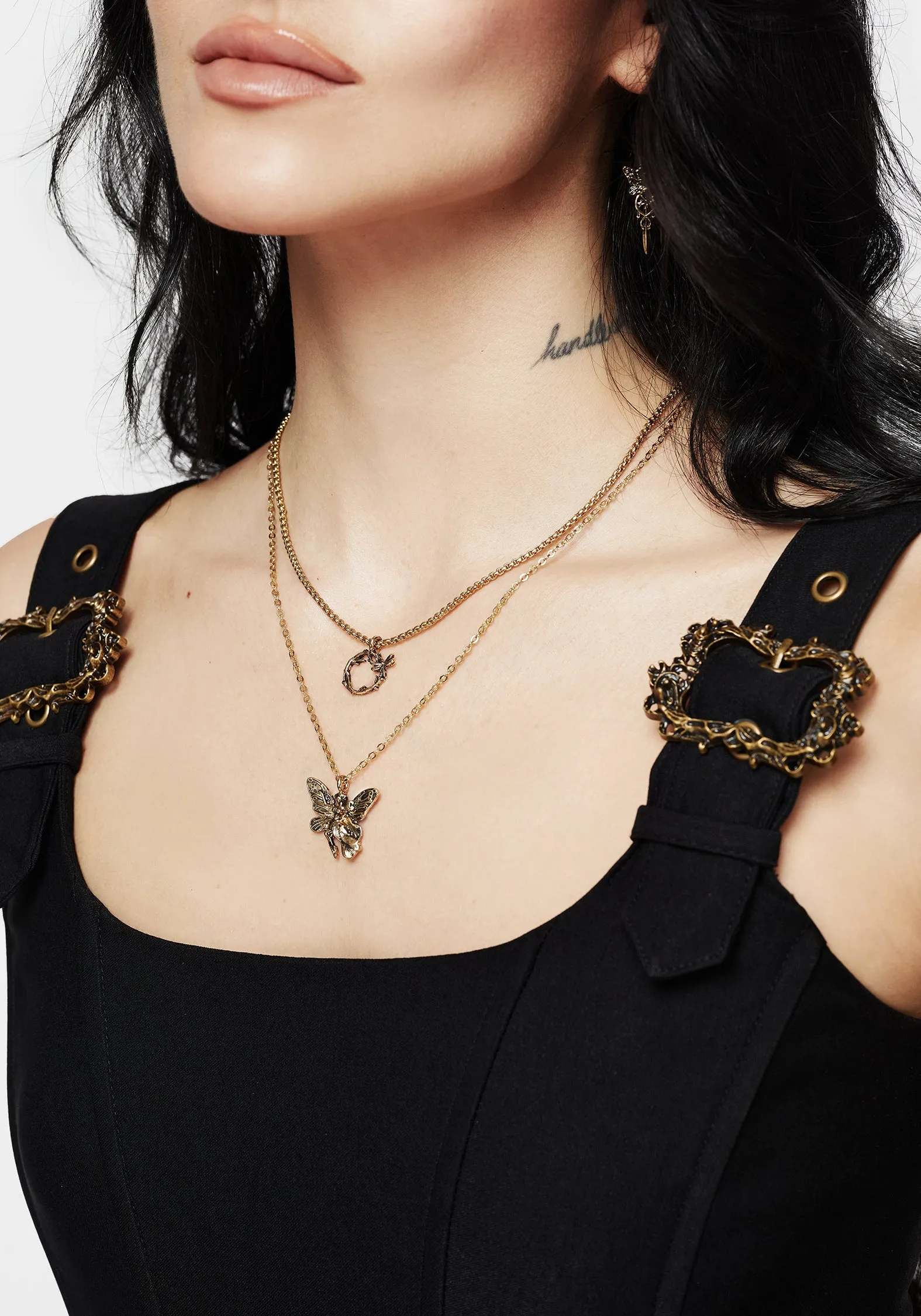 Maypole Fairy Layered Necklace sold by Disturbia product image thumbnail 3