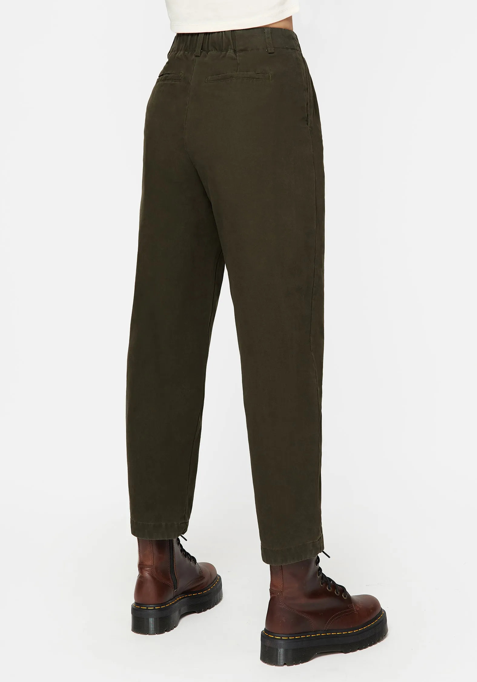 Copia Embroidered Tapered Tailored Trousers sold by Disturbia product image thumbnail 3