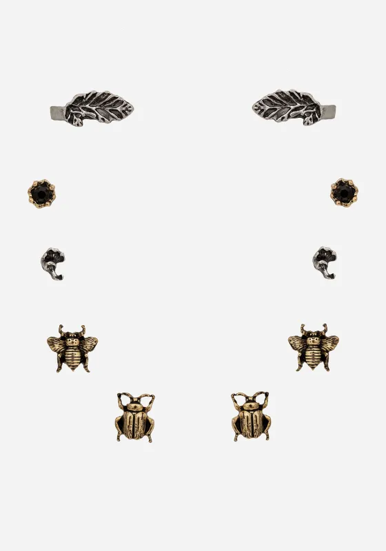 Sedona Bugs Stud Earrings sold by Disturbia